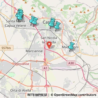 Mappa Via Labriola, 81020 San Marco Evangelista CE, Italia (5.97)