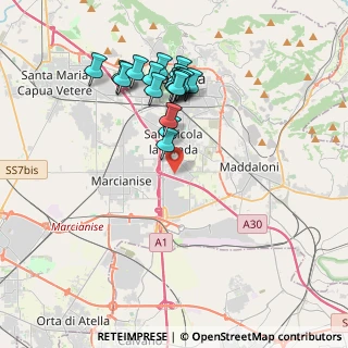 Mappa Via Labriola, 81020 San Marco Evangelista CE, Italia (3.86947)