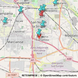 Mappa Via Labriola, 81020 San Marco Evangelista CE, Italia (3.60077)