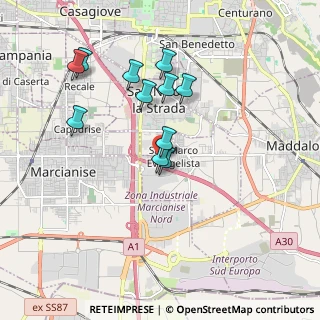 Mappa Via Labriola, 81020 San Marco Evangelista CE, Italia (1.77545)