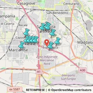 Mappa Via Labriola, 81020 San Marco Evangelista CE, Italia (1.55083)