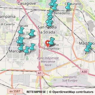 Mappa Via Labriola, 81020 San Marco Evangelista CE, Italia (2.5515)