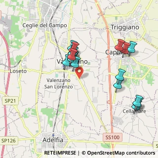 Mappa Via Casamassima, 70010 Valenzano BA, Italia (1.94)