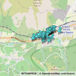 Mappa Via Costa Caudio, 82011 Arpaia BN, Italia (0.25862)