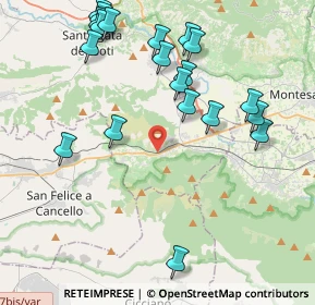 Mappa Via Costa Caudio, 82011 Arpaia BN, Italia (4.982)