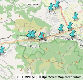 Mappa Via Costa Caudio, 82011 Arpaia BN, Italia (2.96846)