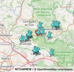 Mappa Via Costa Caudio, 82011 Arpaia BN, Italia (6.23)