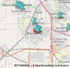 Mappa Via Pablo Neruda, 81025 Marcianise CE, Italia (2.63091)