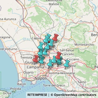 Mappa SS 87 - km21.450, 81020 San Marco Evangelista CE, Italia (10.25647)