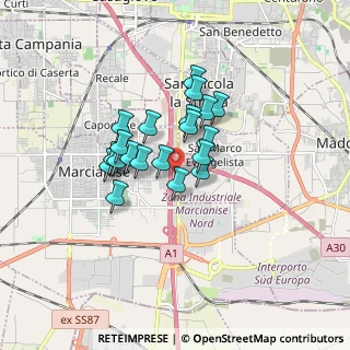 Mappa SS 87 - km21.450, 81020 San Marco Evangelista CE, Italia (1.2975)