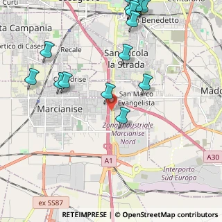 Mappa SS 87 - km21.450, 81020 San Marco Evangelista CE, Italia (2.80071)