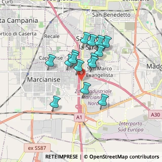 Mappa SS 87 - km21.450, 81020 San Marco Evangelista CE, Italia (1.426)
