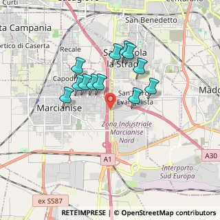 Mappa SS 87 - km21.450, 81020 San Marco Evangelista CE, Italia (1.57083)