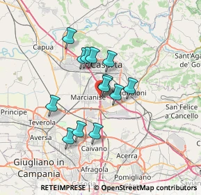 Mappa S.S. Sannitica 87 KM 21.100, 81025 Marcianise CE, Italia (5.66)