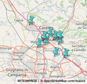 Mappa S.S. Sannitica 87 KM 21.100, 81025 Marcianise CE, Italia (4.78364)