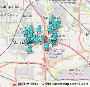 Mappa S.S. Sannitica 87 KM 21.100, 81025 Marcianise CE, Italia (1.278)