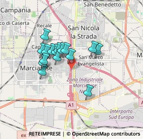 Mappa S.S. Sannitica 87 KM 21.100, 81025 Marcianise CE, Italia (1.43)