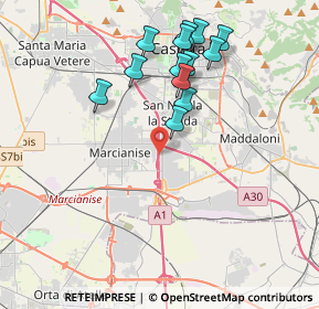 Mappa S.S. Sannitica 87 KM 21.100, 81025 Marcianise CE, Italia (4.06077)