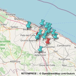 Mappa Vis Bellino18, 70020 Bitritto BA, Italia (9.6725)