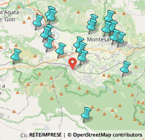 Mappa Via Sandro Pertini, 83017 Rotondi AV, Italia (4.7375)