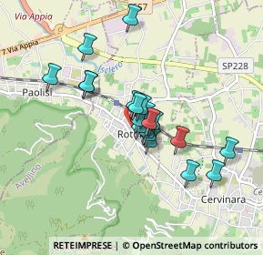 Mappa Via Sandro Pertini, 83017 Rotondi AV, Italia (0.695)