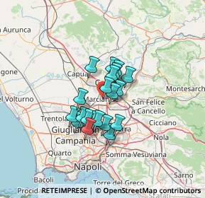 Mappa Via Monte Oliveto, 81025 Marcianise CE, Italia (9.3245)