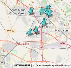 Mappa Via Monte Oliveto, 81025 Marcianise CE, Italia (3.99923)