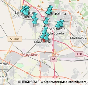Mappa Via Giuseppe Verdi, 81025 Marcianise CE, Italia (3.93929)