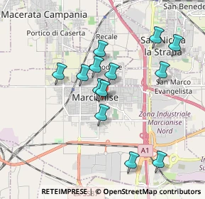 Mappa Via Antonio Vivaldi, 81025 Marcianise CE, Italia (1.78)