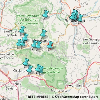 Mappa Via Montanari, 83018 San Martino Valle Caudina AV, Italia (10.6365)