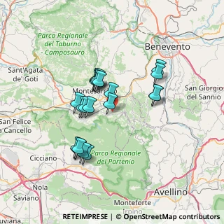 Mappa Via Cappella, 83018 San Martino Valle Caudina AV, Italia (6.315)