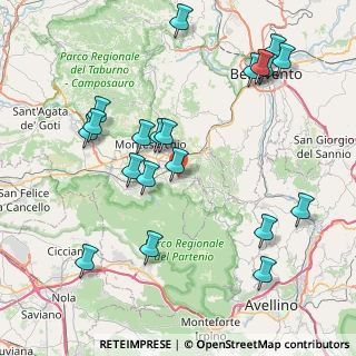 Mappa Via Cappella, 83018 San Martino Valle Caudina AV, Italia (9.7905)