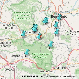 Mappa Via Montanari, 83018 San Martino Valle Caudina AV, Italia (6.395)