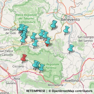 Mappa Via Cappella, 83018 San Martino Valle Caudina AV, Italia (8.398)