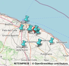 Mappa Via Bovio, 70016 Noicattaro BA, Italia (9.75)