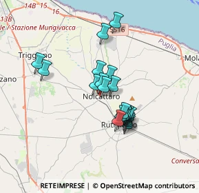 Mappa Via Bovio, 70016 Noicàttaro BA, Italia (2.8605)