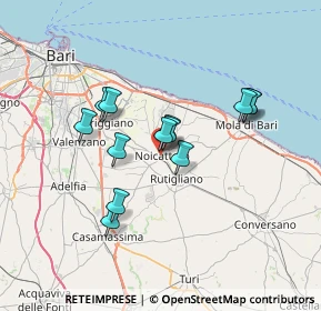 Mappa Via Bovio, 70016 Noicàttaro BA, Italia (5.99538)
