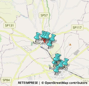 Mappa Via Trotti, 70016 Noicàttaro BA, Italia (1.555)