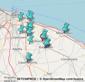 Mappa Via Trotti, 70016 Noicàttaro BA, Italia (6.70316)