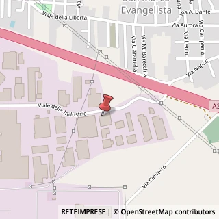 Mappa Viale delle Industrie, SNC, 81020 San Marco Evangelista, Caserta (Campania)
