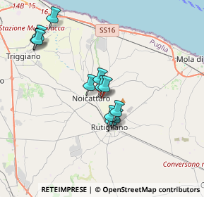 Mappa Via Don Vito Boccuzzi, 70016 Noicàttaro BA, Italia (3.33167)