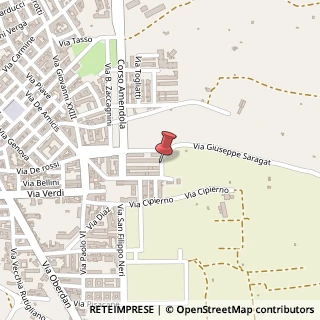 Mappa Via boccuzzi don vito 16/a, 70016 Noicàttaro, Bari (Puglia)
