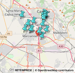 Mappa Via Parco Primavera, 81025 Marcianise CE, Italia (3.00765)