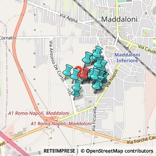 Mappa Via Raffaele Viviani, 81024 Maddaloni CE, Italia (0.25517)