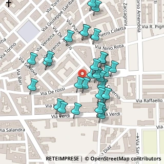 Mappa Via Nitto De Rossi, 70016 Noicàttaro BA, Italia (0.1)