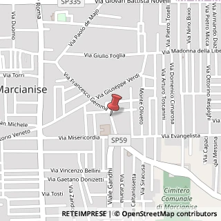 Mappa Via della Madonna Libera, 47, 81025 Marcianise, Caserta (Campania)