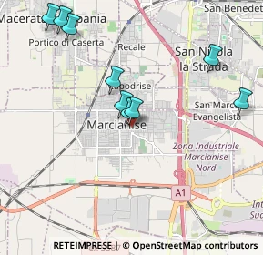 Mappa Via Monte Cervino, 81025 Marcianise CE, Italia (2.66727)