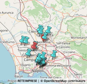 Mappa Via Monte Cervino, 81025 Marcianise CE, Italia (14.49)