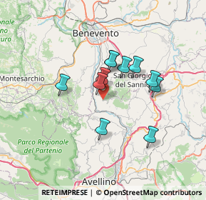 Mappa Via IV Novembre, 83010 Petruro Irpino AV, Italia (5.62)