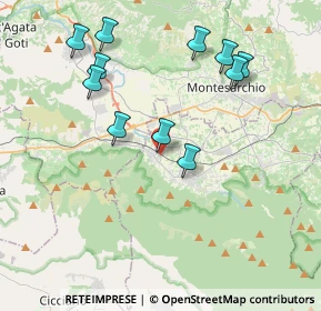 Mappa Via D. Cimarosa, 83017 Rotondi AV, Italia (4.31364)